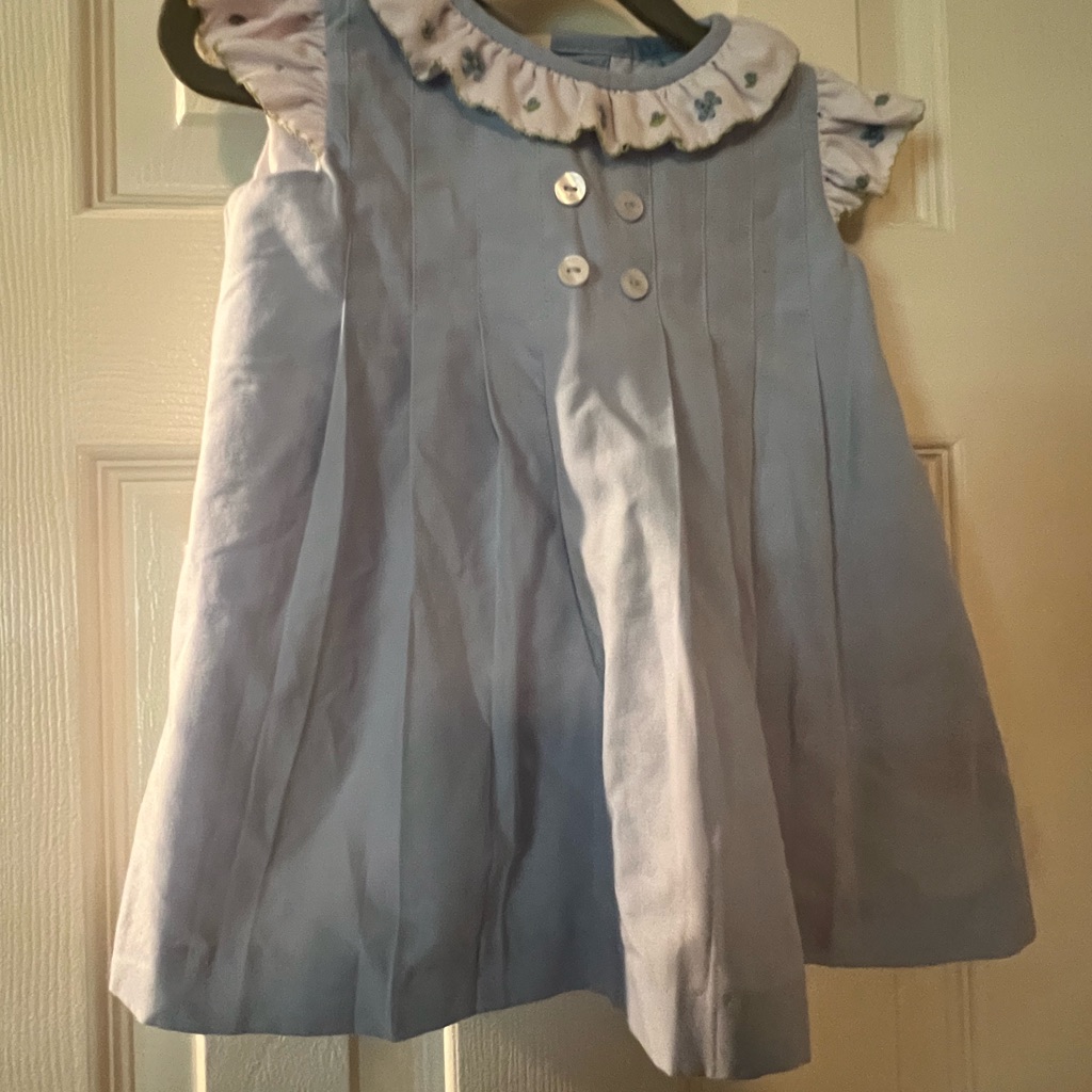 Blue Kids Casual Dress